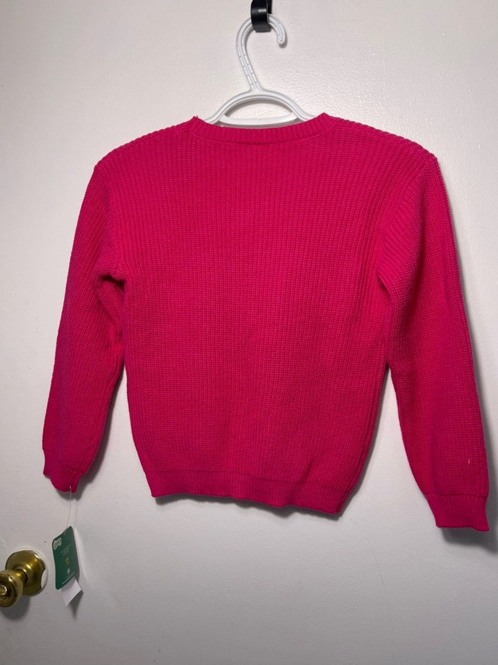 Dr. Seuss Girl Bright Pink Crewneck Sweater with Grinch Characters Size 6X NWT - Picture 3 of 7